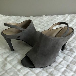 Calvin Klein grey sling back
